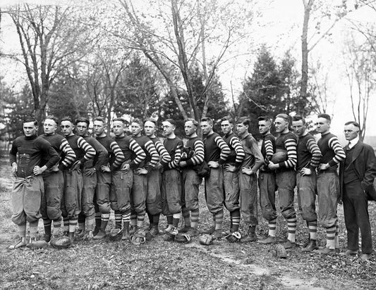 1918 Chapman High School Football Team Kansas Vintage Keychain Reprint