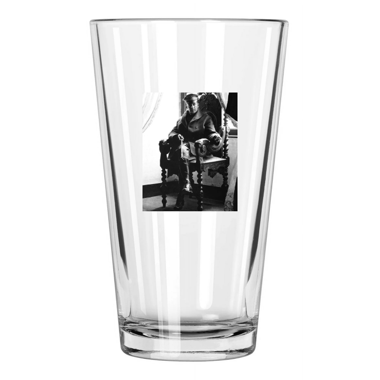 1918 General Douglas Macarthur Army Military World War I Pint Beer Glass