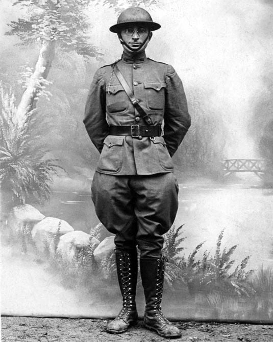 1918 Wwi Soldier Harry S Truman Glossy Photo World War Poster Print