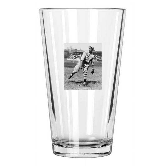 1919 Boston Red Sox Waite Hoyt Photo Vintage Baseball Pint Beer Drinking Glass