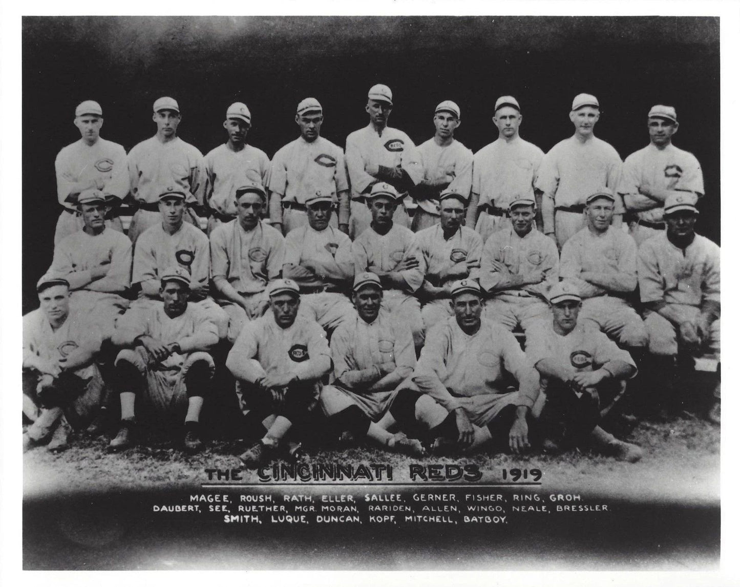 1919 Cincinnati Reds Team Photo Baseball Picture Mlb