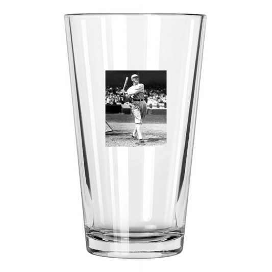 1919 Chicago White Sox Joe Jackson Photo Baseball Swing Pint Beer Drinking Glass