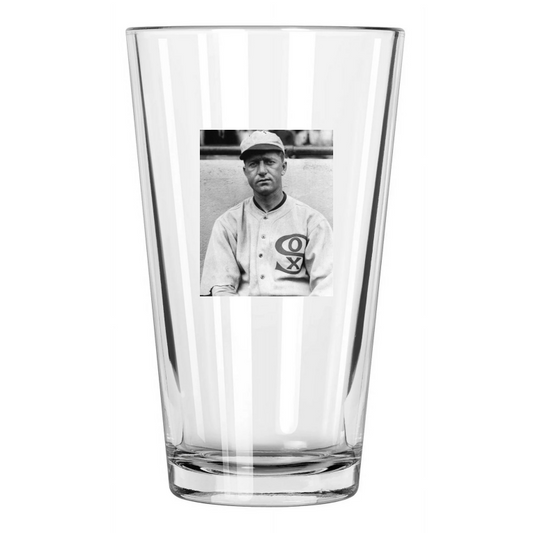 1919 Chicago White Sox Urban Red Faber Baseball Hof 64 Pint Beer Drinking Glass