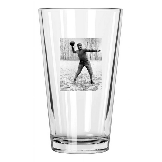 1919 Green Bay Packers Earl Curly Lambeau Photo Pint Beer Drinking Glass