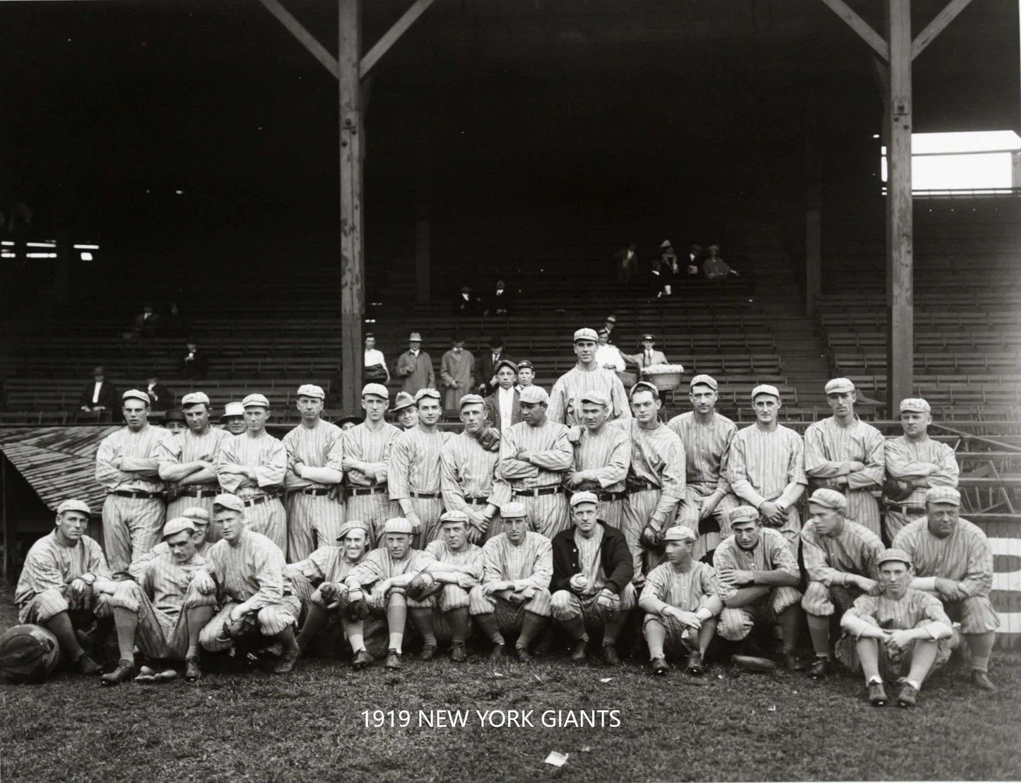 1919 New York Giants Ny Team Photo Baseball Picture Mlb