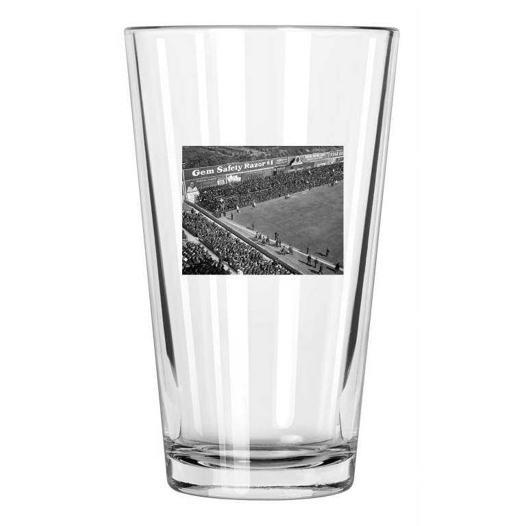 1920 Brooklyn Dodgers Ebbets Field At Left Field Stadium Pint Beer Glass