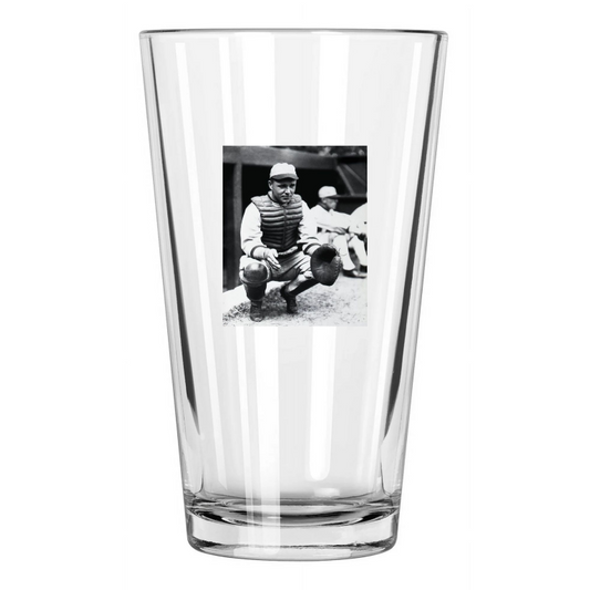 1920 Chicago White Sox Ray Schalk Photo Baseball Hof 55 Pint Beer Drinking Glass