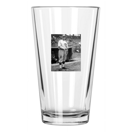 1920 Cincinnati Reds Edd Roush Photo Baseball Pint Beer Drinking Glass
