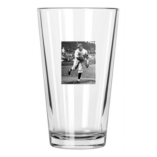 1920 Cleveland Indians Stanley Stan Coveleski Hof 69 Pint Beer Drinking Glass