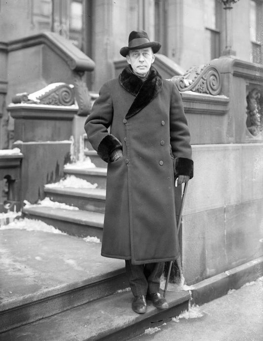1920 Composer Sergei Vasilievich Rachmaninoff Old Photo Reprint