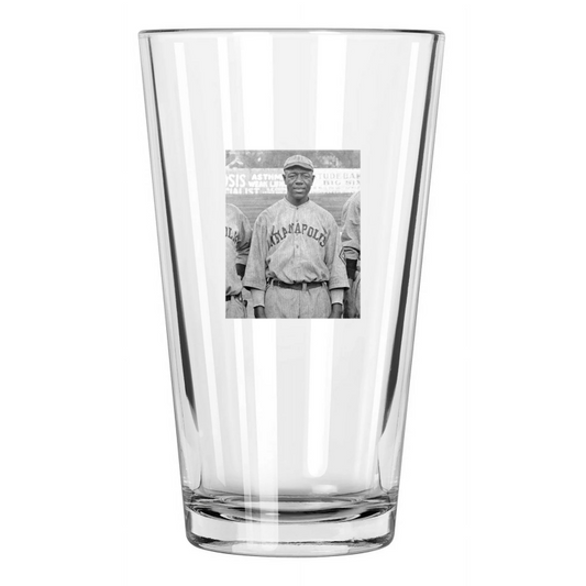 1920 Indianapolis Abcs Ben Taylor Negro League Hof 06 Pint Beer Drinking Glass