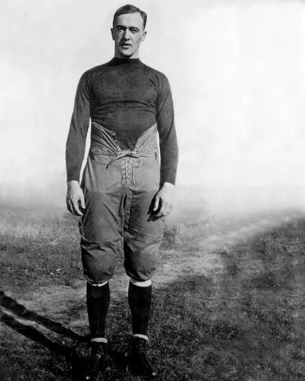1920 Notre Dame George Gipp Glossy Photo College Football Poster Print