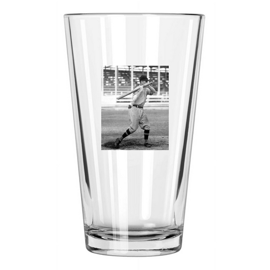 1920 Stanley Bucky Harris Rookie Washington Senators Pint Beer Drinking Glass