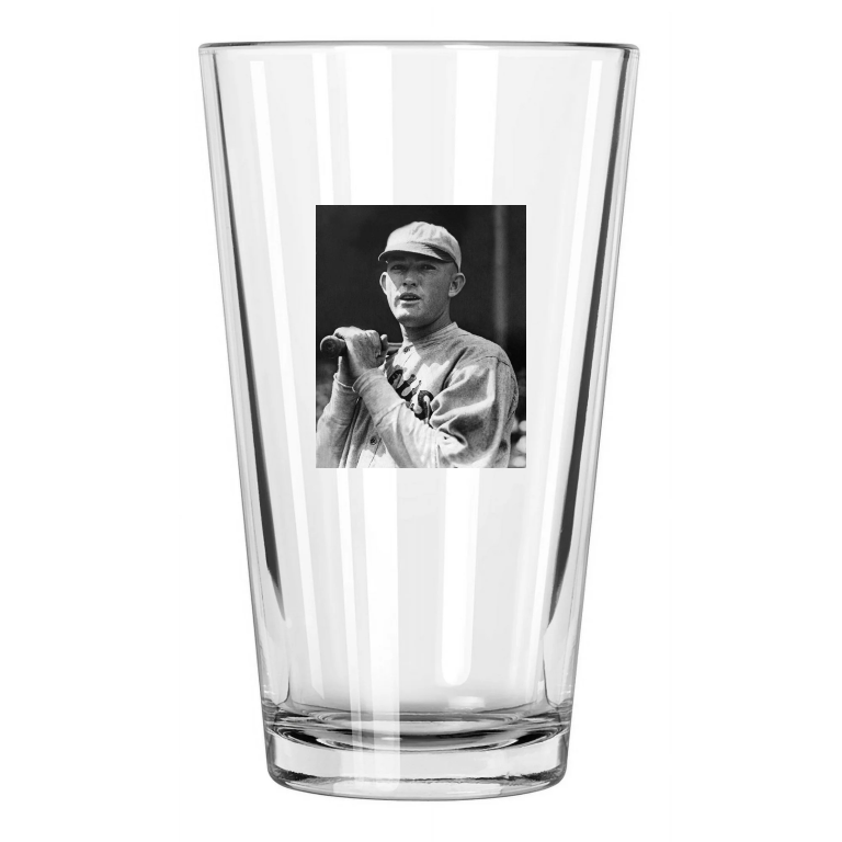 1920 St Louis Cardinals Rogers Hornsby Baseball Hof 42 Pint Beer Drinking Glass