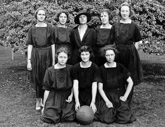 1920 Usc Women'S Basketball Team Vintage Old Magnet Reprint