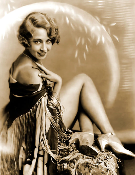 1920 Ziegfeld Girl Doris Eaton Travis Vintage Old 300 Piece Jigsaw Puzzle