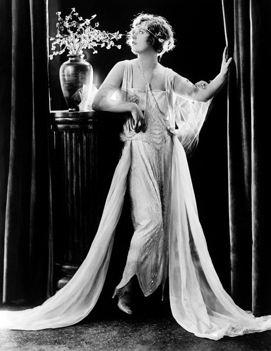 1920'S Actress Marion Davies Vintage Old Keychain Picture Reprint