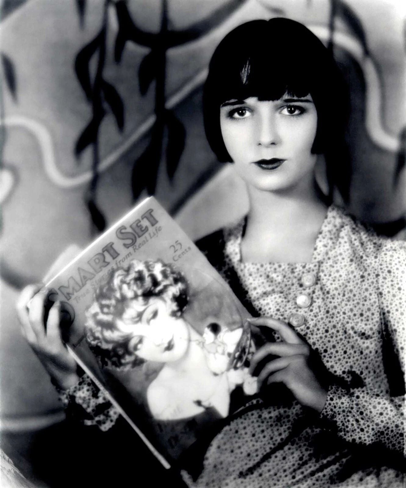 1920S Actress & Dancer Louise Brooks Flapper Icon Picture Magnet Print
