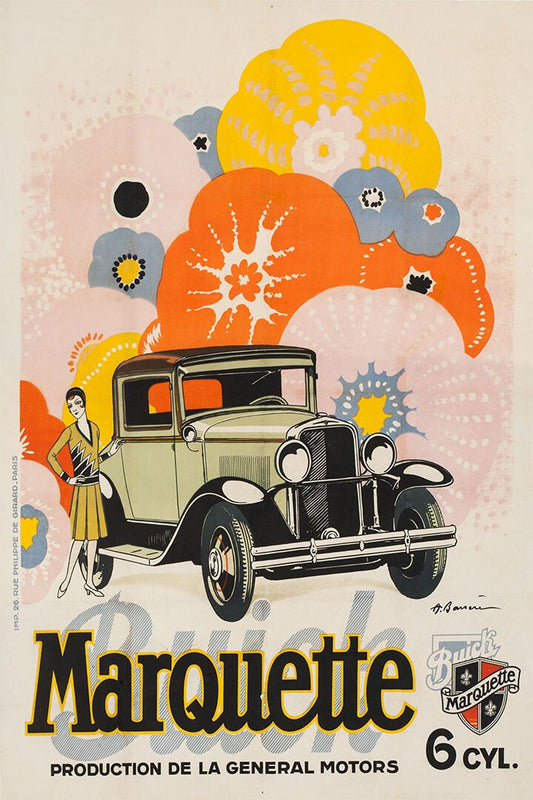 1920S Buick Marquette Vintage Auto Old Car Advertising Jigsaw Puzzle