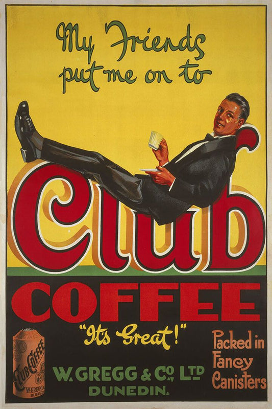 1920S Club Coffee Its Great Vintage Style Jigsaw Puzzle