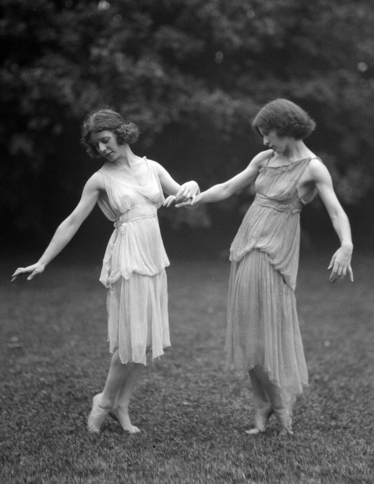 1921 Dancers Desha & Leah Vintage Old Photo Picture Historic Reprint