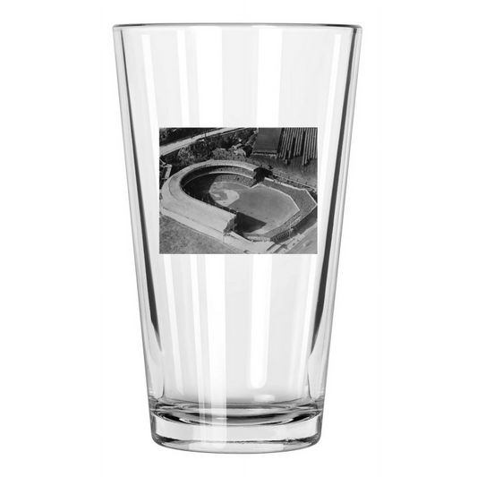 1921 New York Giants Old Polo Grounds Photo Field Pint Beer Drinking Glass
