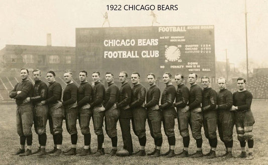 1922 Chicago Bears Team Photo Football Picture Nfl 300 Piece Jigsaw Puzzle