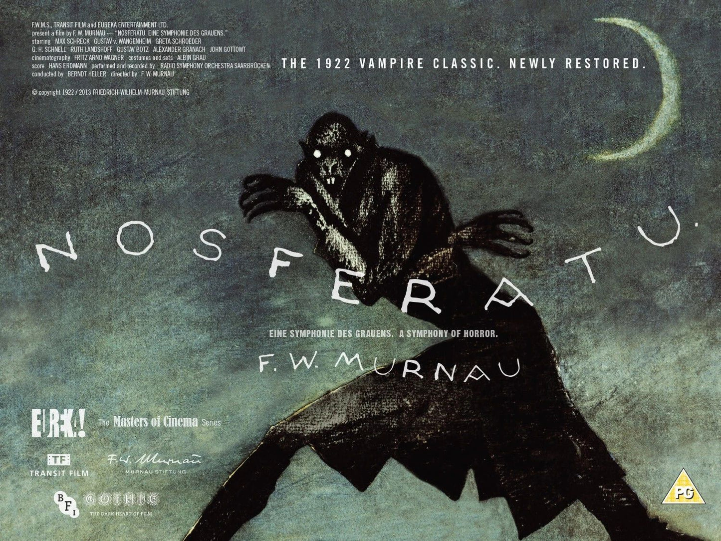 1922 Nosferatu Movie Keychain Max Schrek Count Orlock Vampire Transylvania