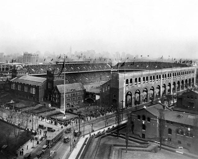 1922 Penn Quakers Franklin Field Glossy Photo Philadelphia Eagles Print
