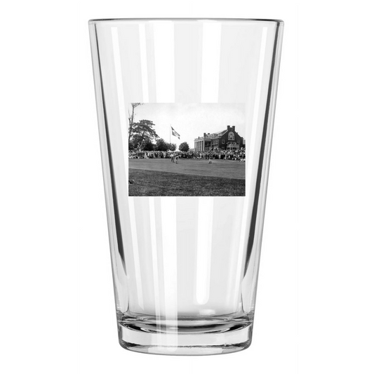 1923 Amateur Golfer Bobby Jones Inwood Country Club Pint Beer Drinking Glass