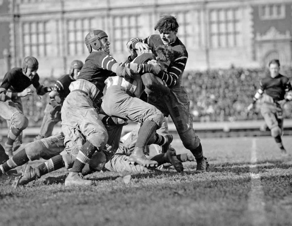 1923 Central Vs Eastern High School Football Dc Old 300 Piece Jigsaw Puzzle