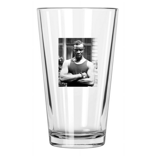 1923 Heavyweight Champion Boxer Harry Wills Boxing Pint Beer Drinking Glass