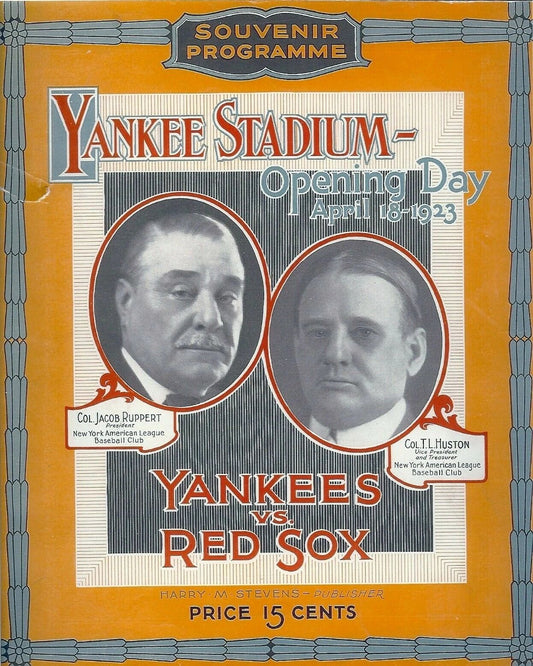 1923 New York Yankees Vs Boston Red Sox Photo Baseball Picture Ny Mlb