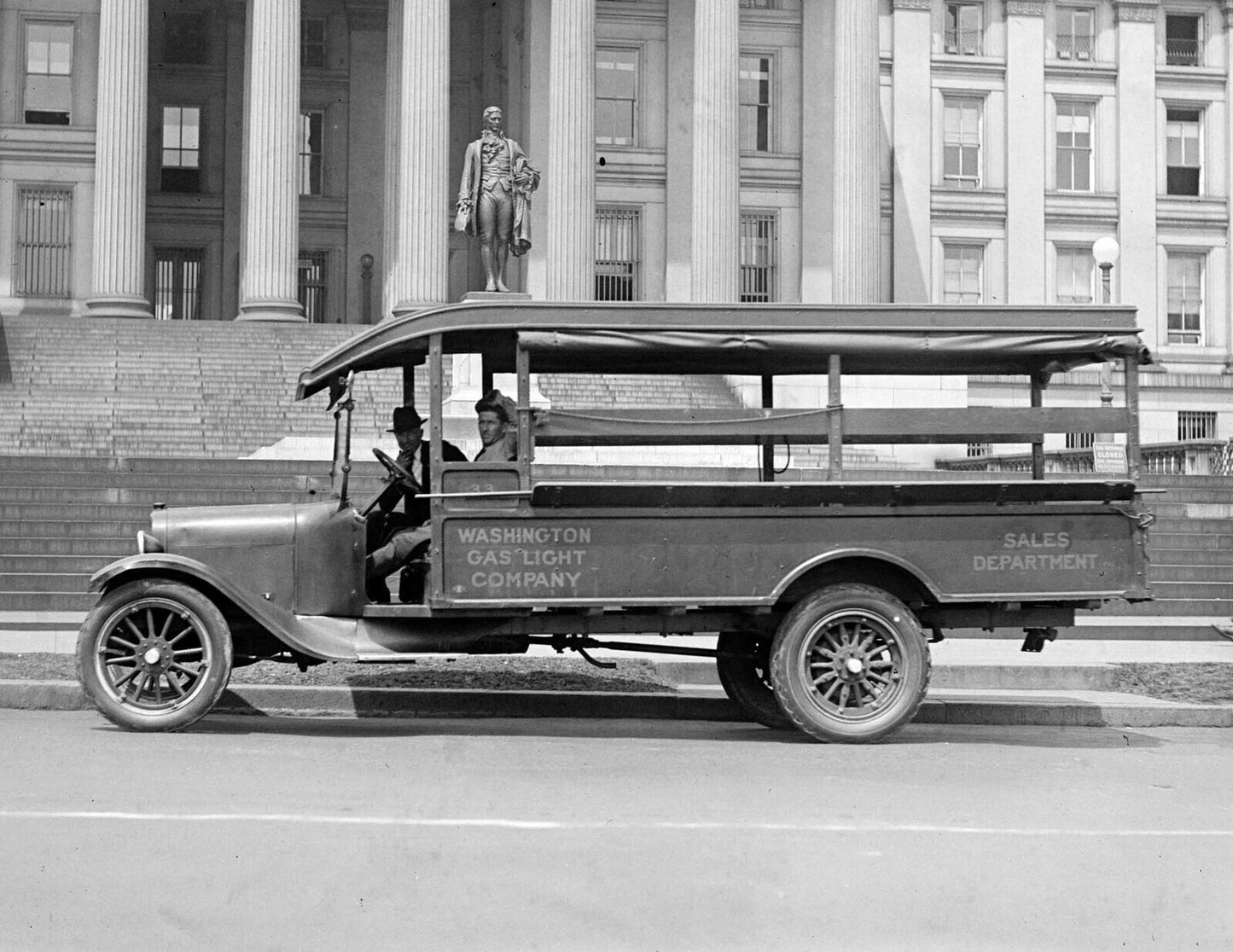 1924 Graham Brothers Gas Company Truck Vintage Old Magnet Picture Print