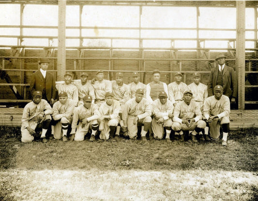 1924 Hilldale Daisies Team Keychain Baseball Picture Negro League Hilldales