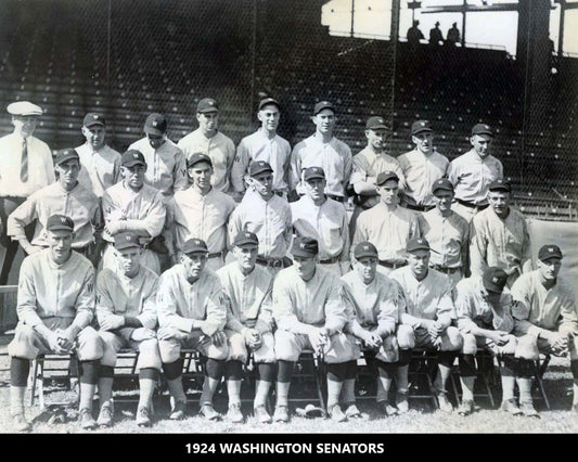 1924 Washington Senators Team Magnet Mlb Baseball Picture Mlb Champions