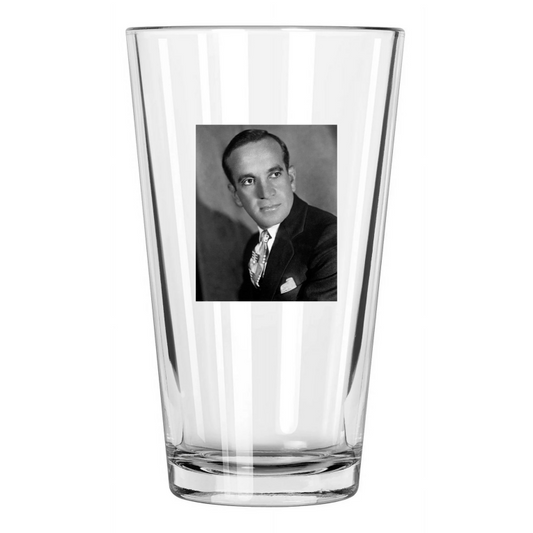 1925 Actor Singer Al Jolson Photo Music Star Comedian Pint Beer Drinking Glass