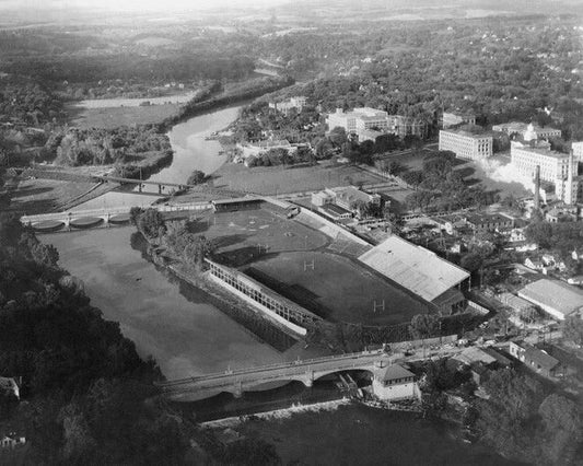 1925 Iowa Field Glossy Magnet Stadium Magnet Iowa Hawkeyes Print