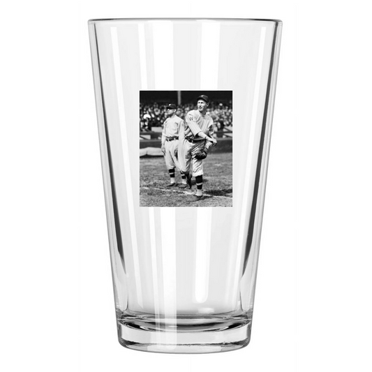1925 Washington Senators Sam Rice Photo Baseball Hof 63 Pint Beer Drinking Glass