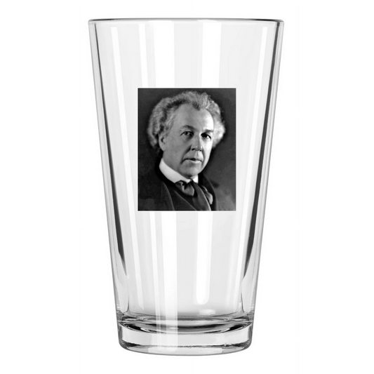1926 Architect Designer Frank Lloyd Wright Photo Writer Pint Beer Drinking Glass