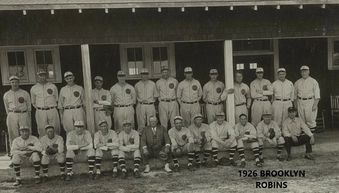 1926 Brooklyn Robins Photo Baseball Mlb Wide Border 300 Piece Jigsaw Puzzle
