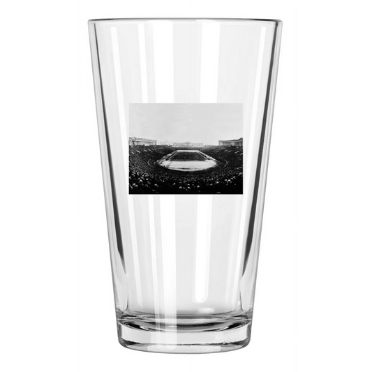1926 Chicago Bears Old Soldier Field Photo Stadium Pint Beer Drinking Glass