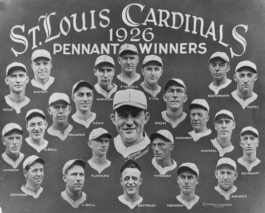 1926 St. Louis Cardinals Team Magnet Baseball Mlb Picture Nl Champs