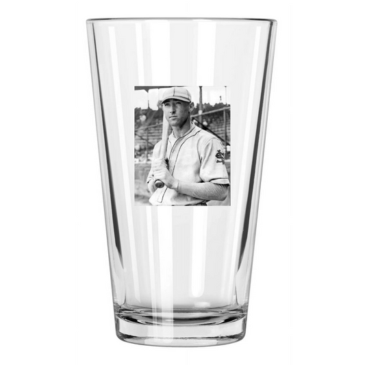 1926 St Louis Cardinals Chick Hafey Photo Baseball Pint Beer Drinking Glass