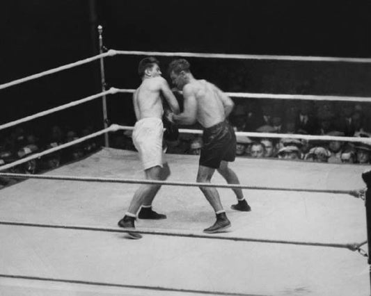 1926 Title Fight Gene Tunney Vs Jack Dempsey Glossy Keychain Heavyweight Print 1