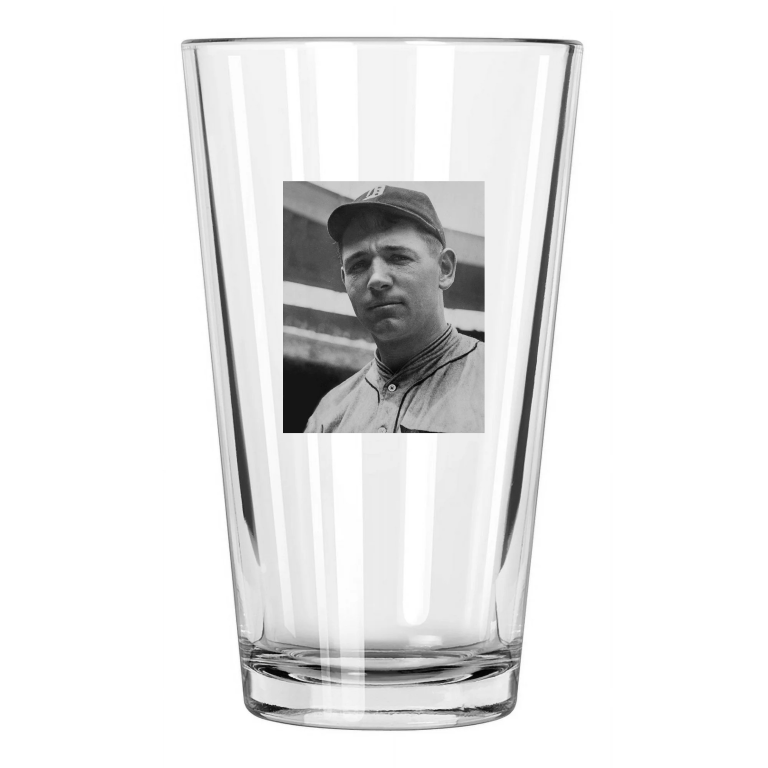 1927 Detroit Tigers Harry Heilmann Baseball Hof 52 Pint Beer Drinking Glass