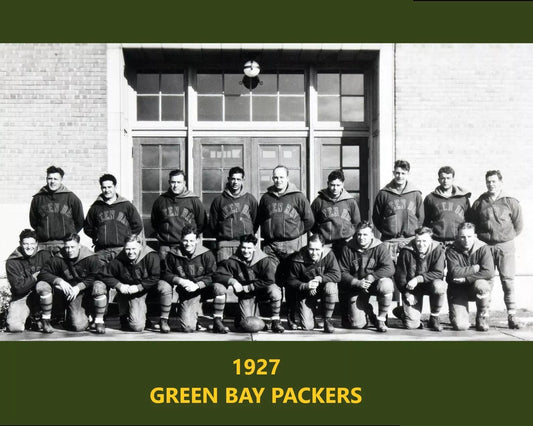 1927 Green Bay Packers Team Photo Football Nfl Picture