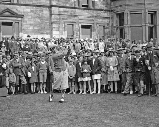 1927 Golfer Bobby Jones Glossy Magnet St Andrews Print Open Championship