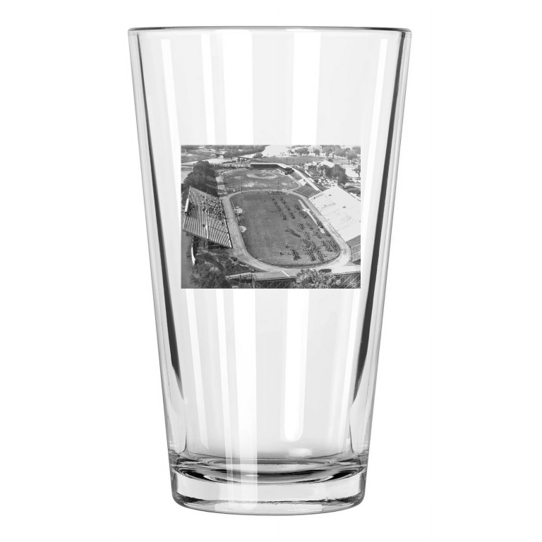 1927 Iowa Field Photo Stadium Iowa Hawkeyes Pint Beer Drinking Glass