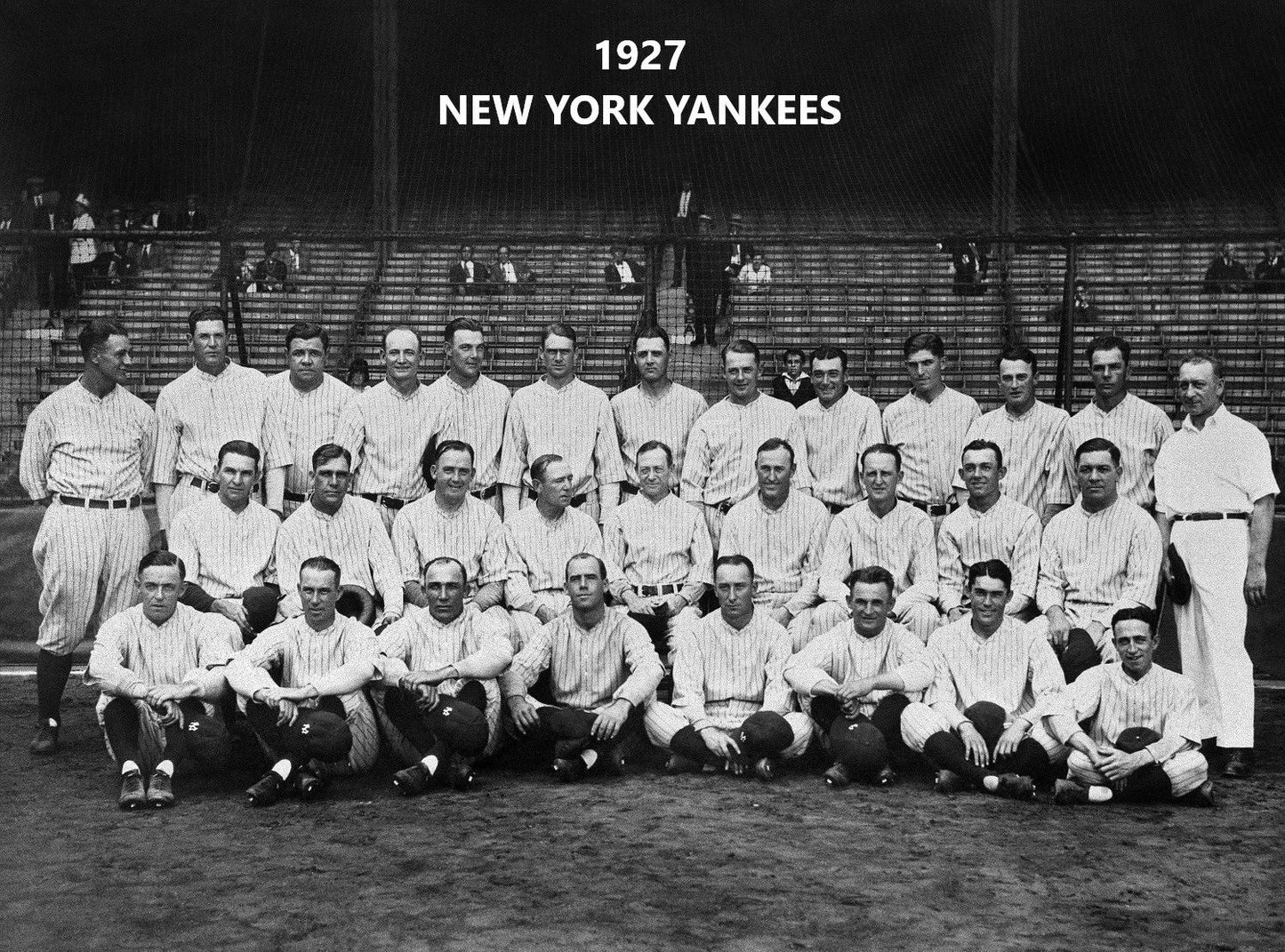 1927 New York Yankees Team Photo Baseball Mlb Picture Ny 300 Piece Jigsaw Puzzle